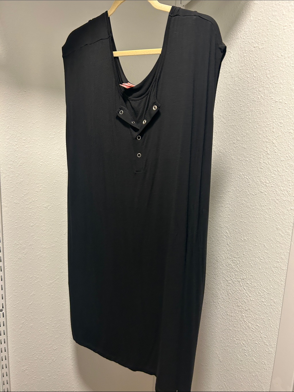 Nom Clementine Maternity & Nursing Gown, Black, Like New, Size Medium — image 2 of 5